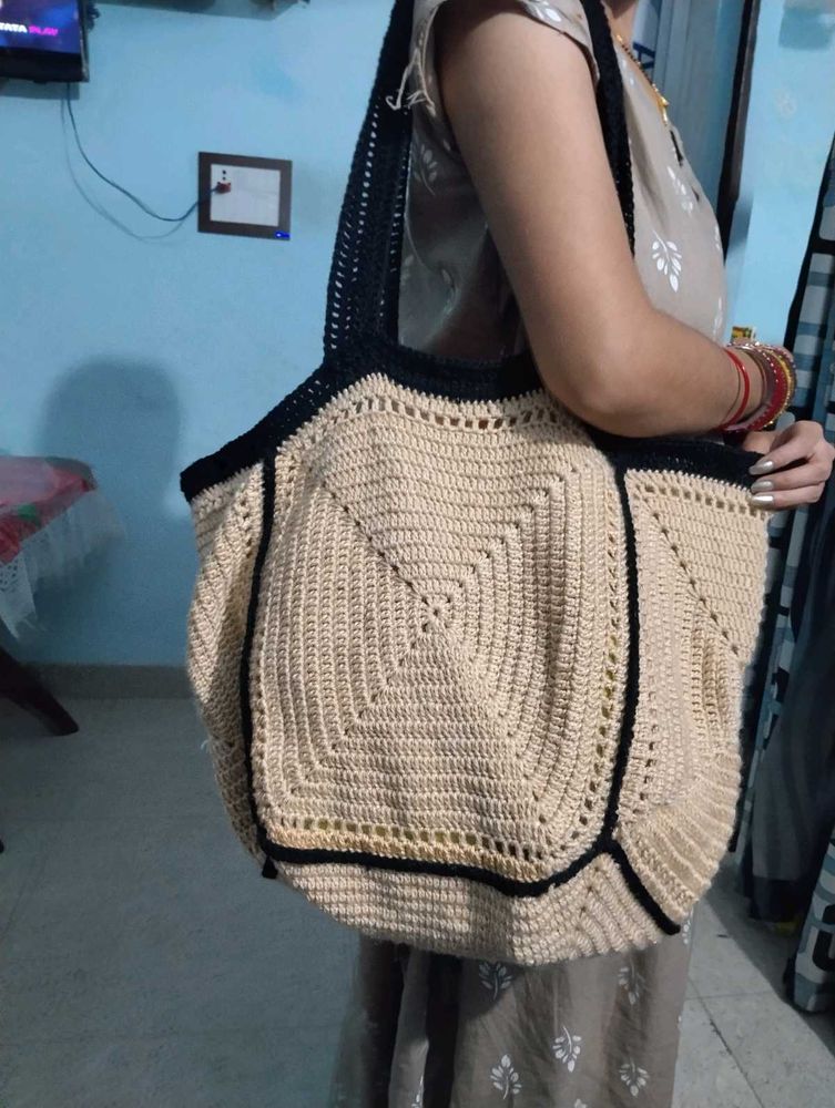 Crochet Tote Bag