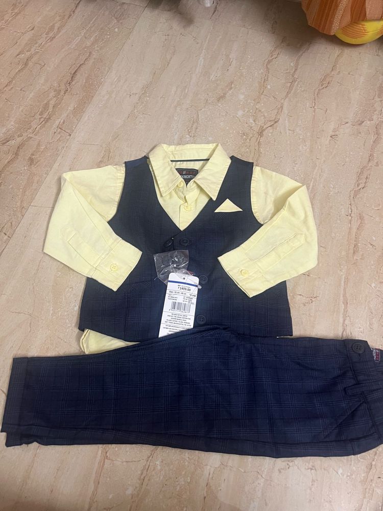 Brand New Frendz 3 Piece Suit Set 18-24 Months Boy