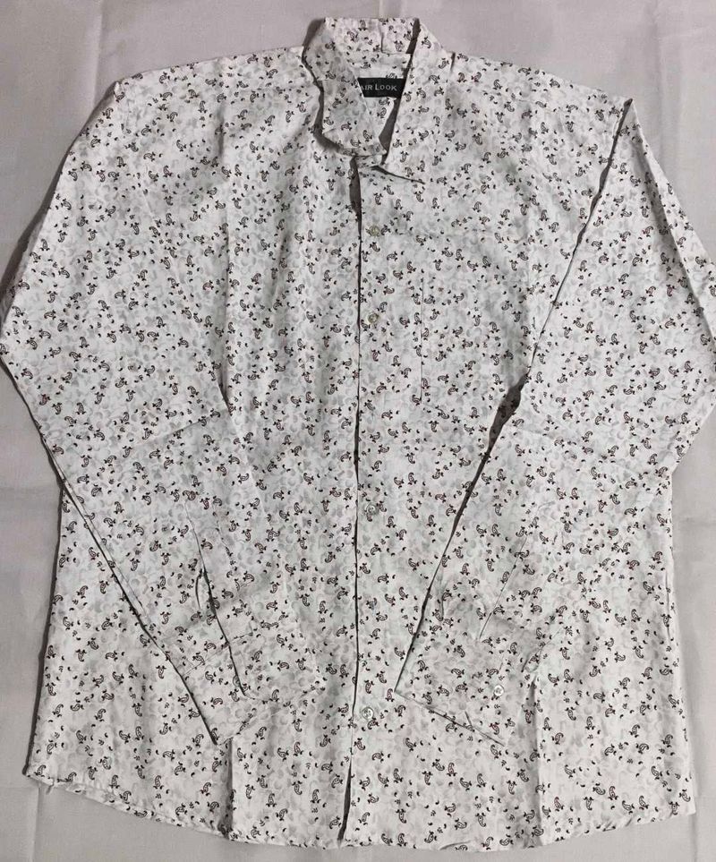 Floral Print Long Sleeve Shirt