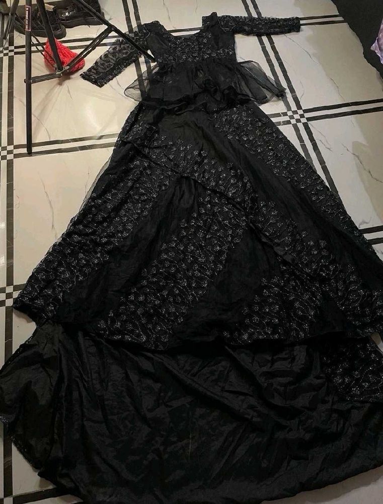 Black lehenga