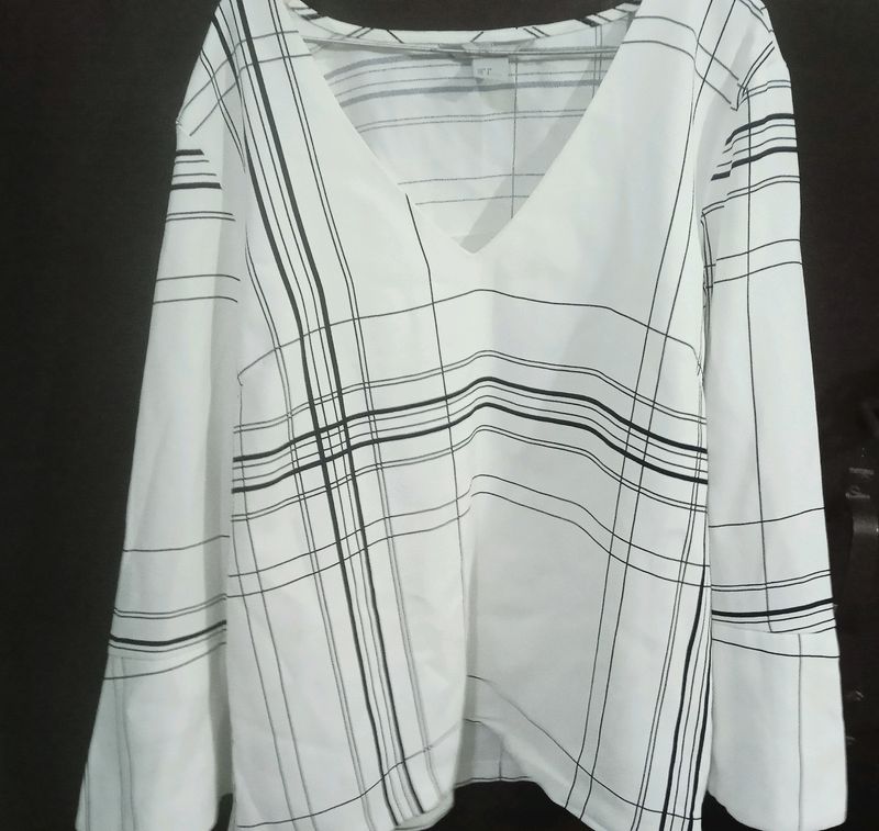 White Formal/Casual Top