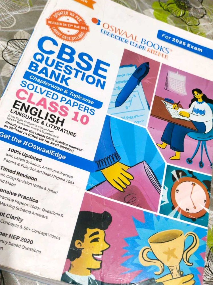 Oswaal CBSE QuestionClass 10 English (Language)