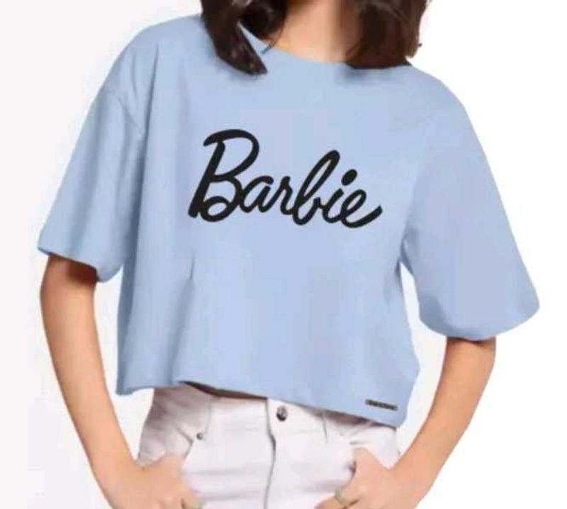 Togs &amp; Terre Printed Barbie Crop Top