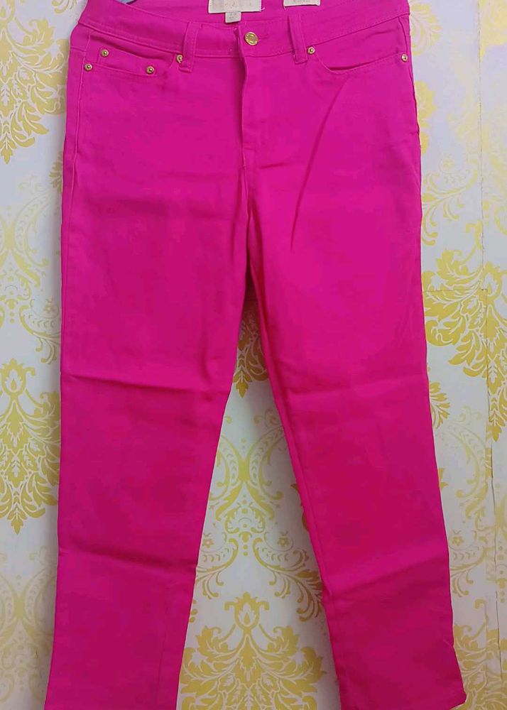 Nicki Minaj Brand Women Pink Jeans