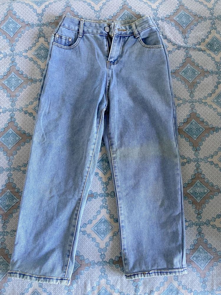 Light Wash Denim Jeans