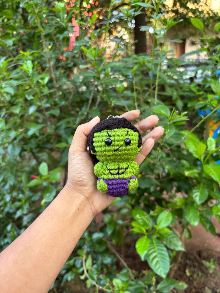 Hulk Crochet Plushie