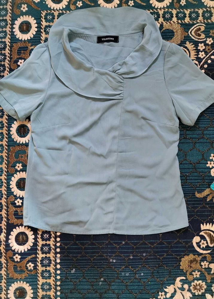 ElegantShort Sleeve Blouse