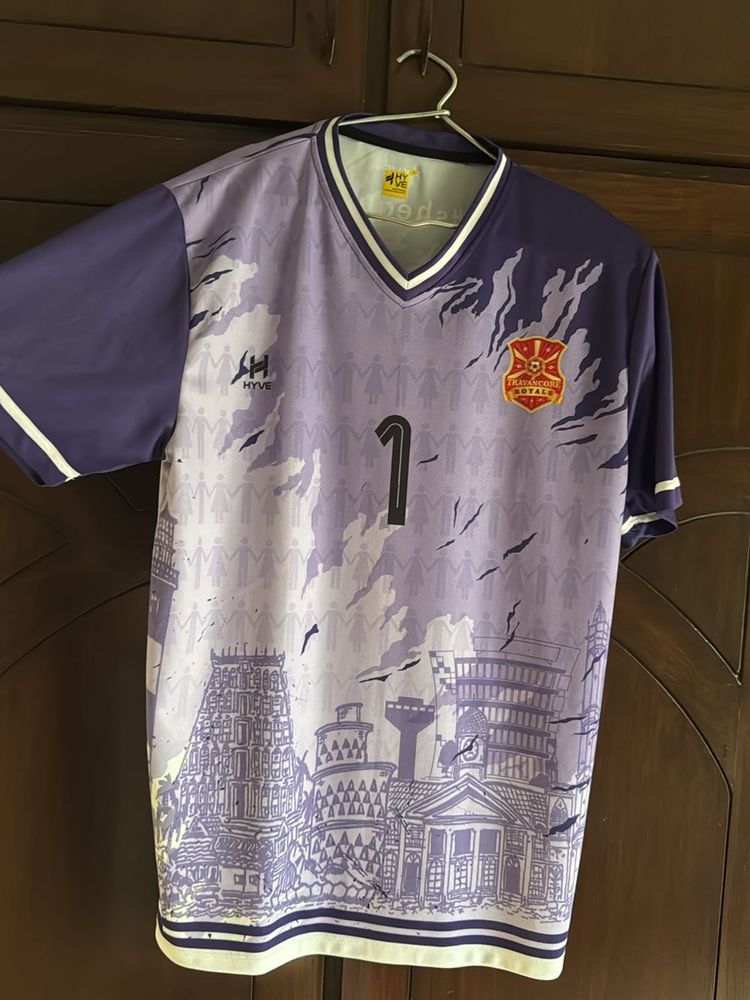 Mens Graphic Print Jersey Size L
