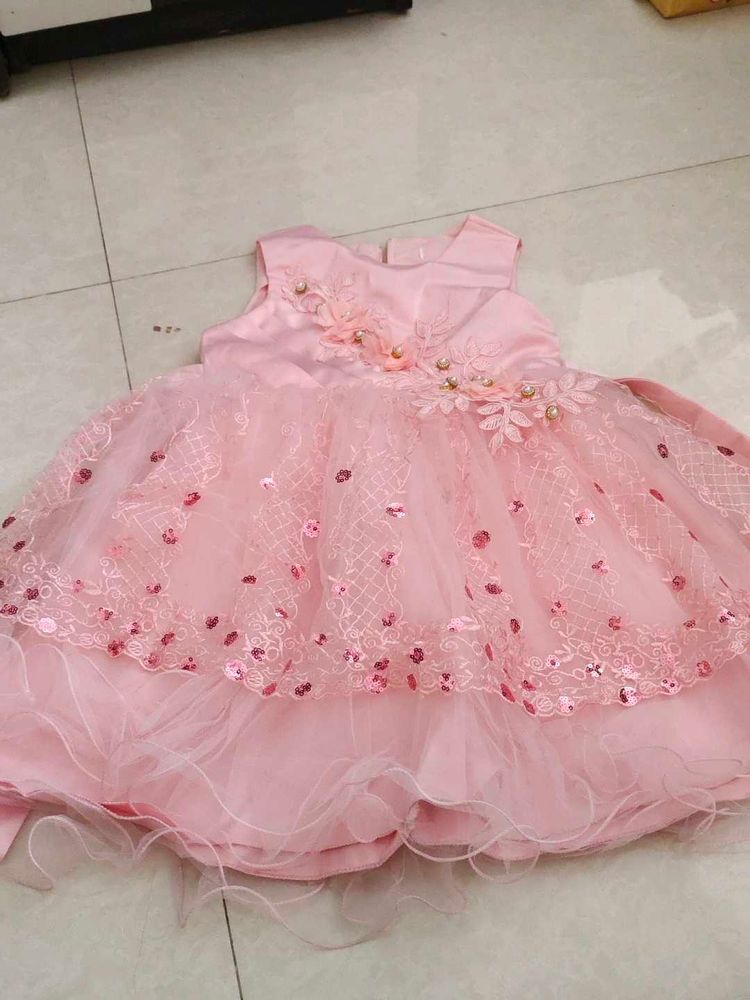 Cute Pink Party Dress