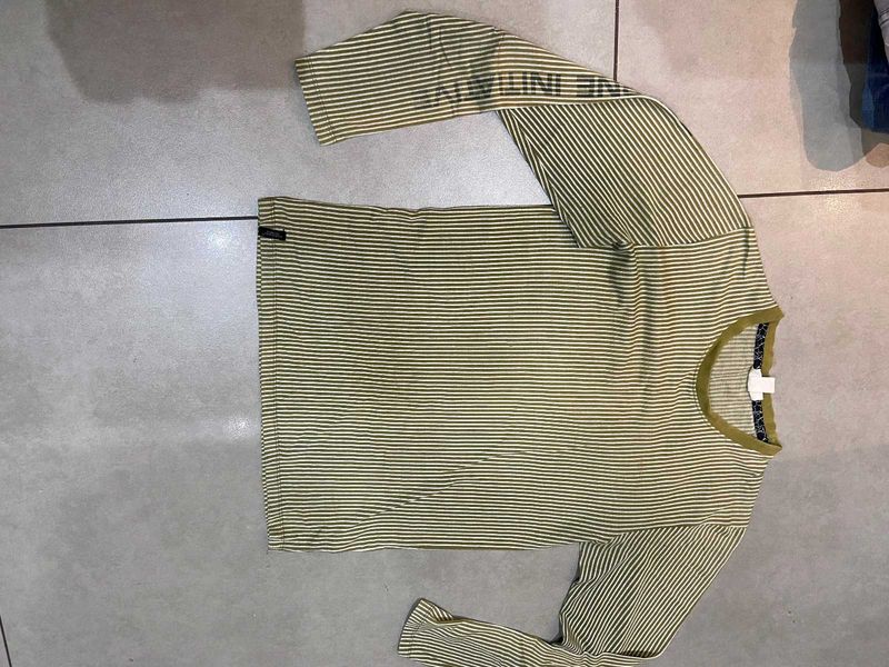 Striped Long Sleeve T-Shirt