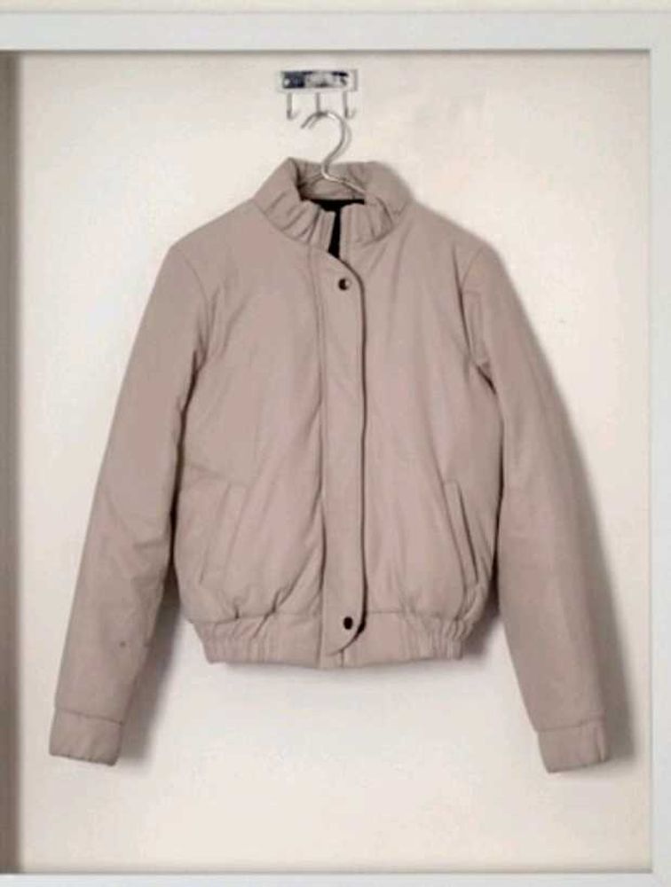 Beige Padded Jacket