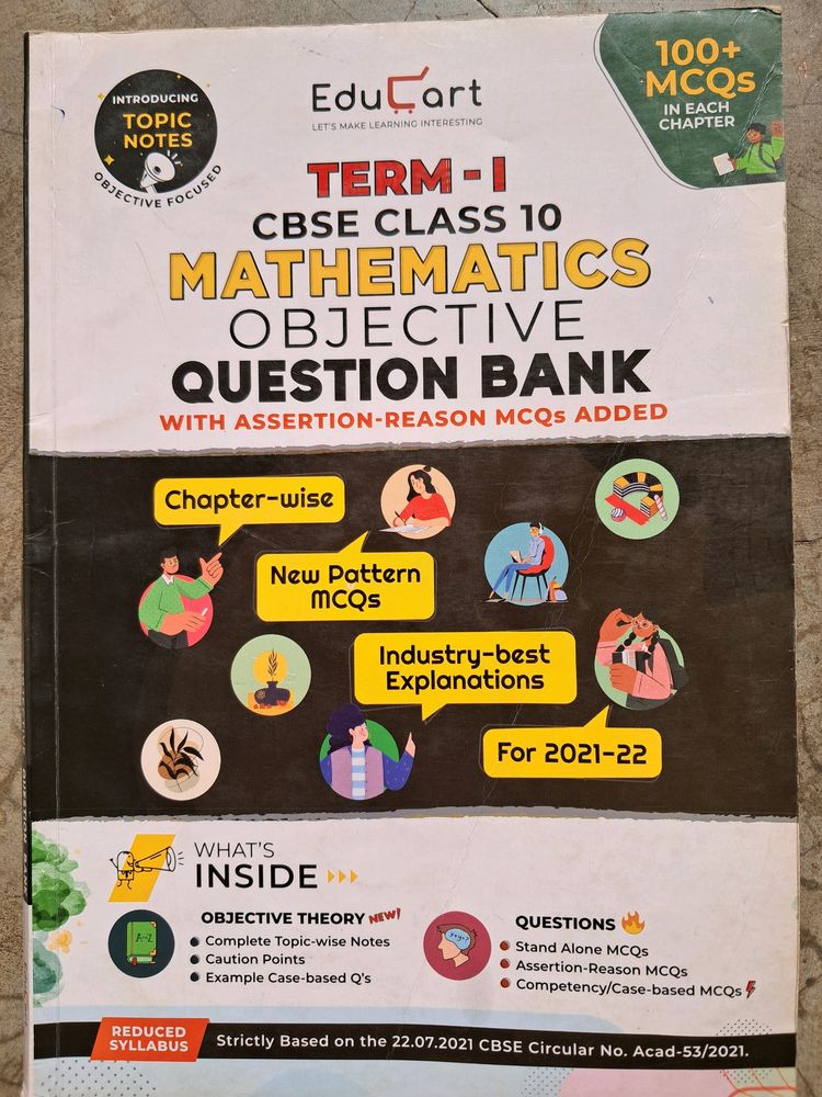 Mathematics Question Bank Class 10 Term 1 CBSE