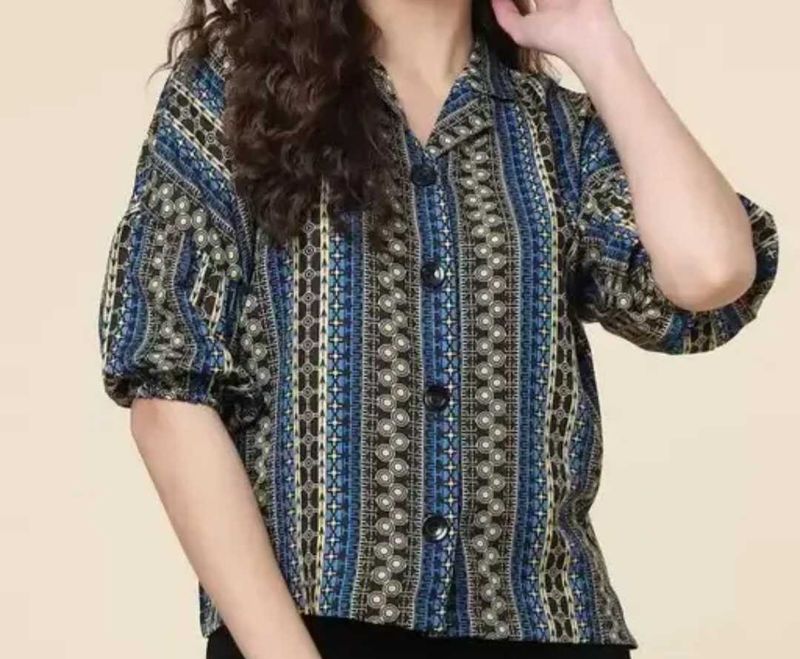 Striped Blue Shirt
