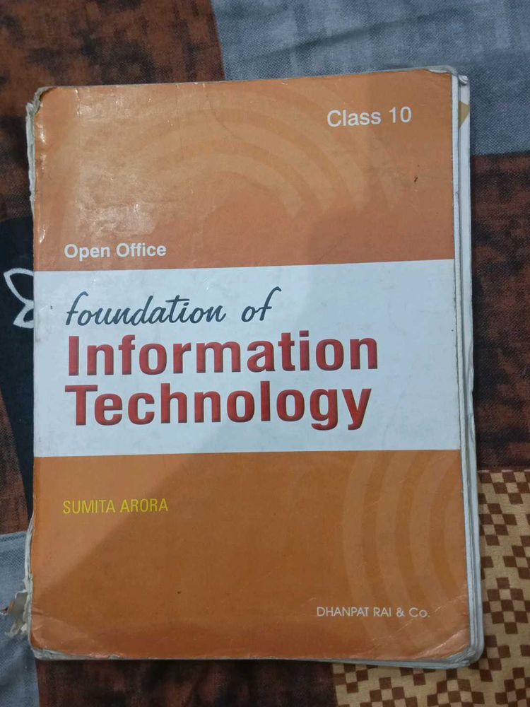 Class 10th Information Technology Book Sumita Aror