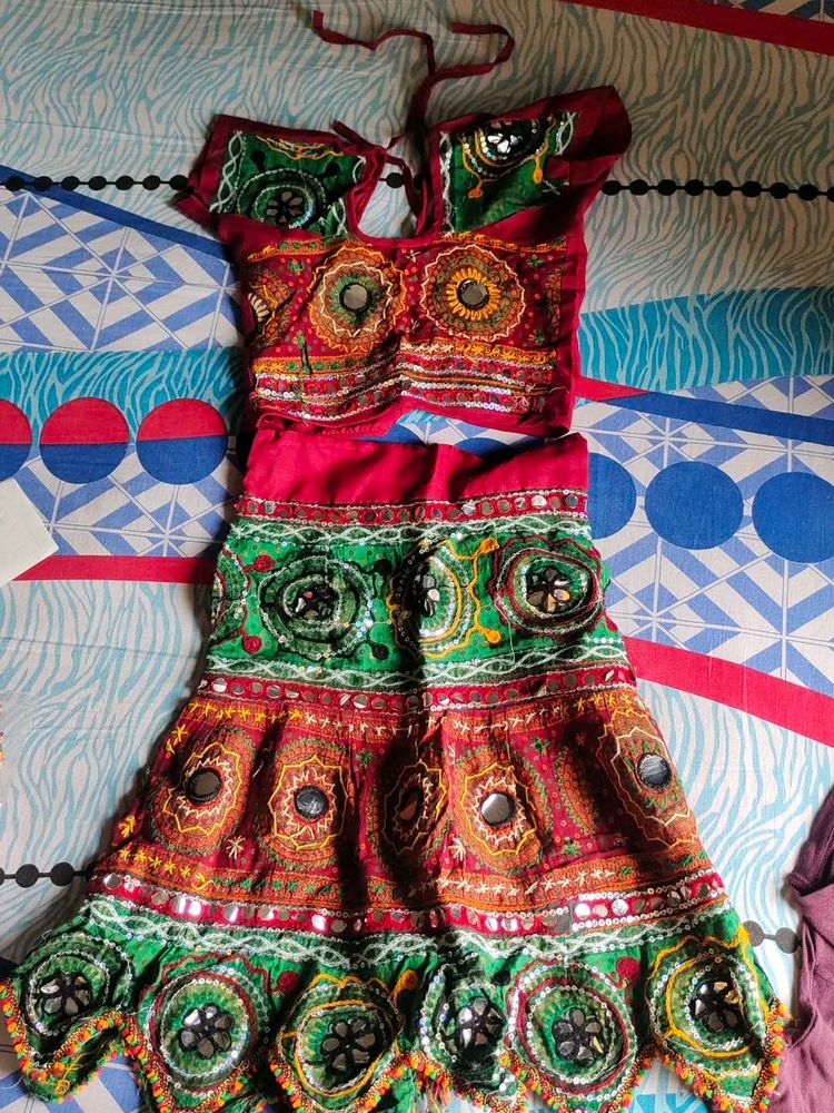 Embroidered Lehenga Choli Set