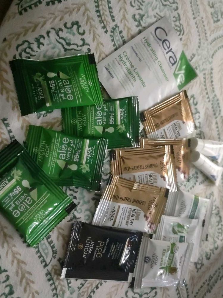 Sample Skincare &amp; Haircare Lot