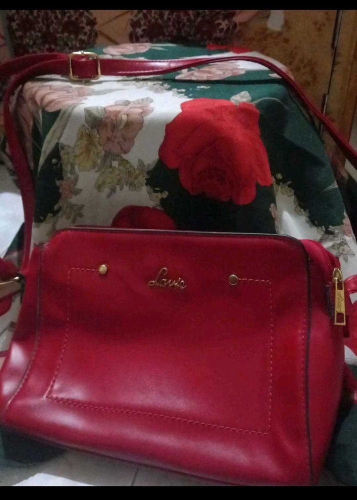 Lavie Red Crossbody Bag