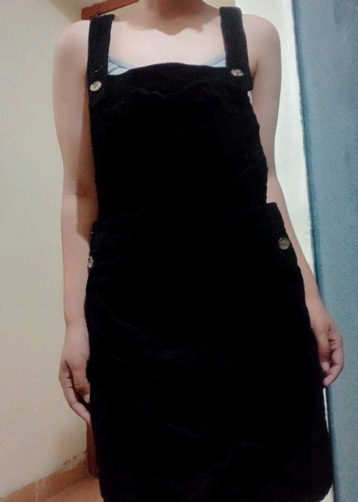 Black Velvet Dungaree