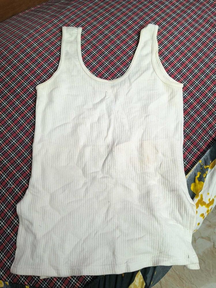 White Inner Vest warm
