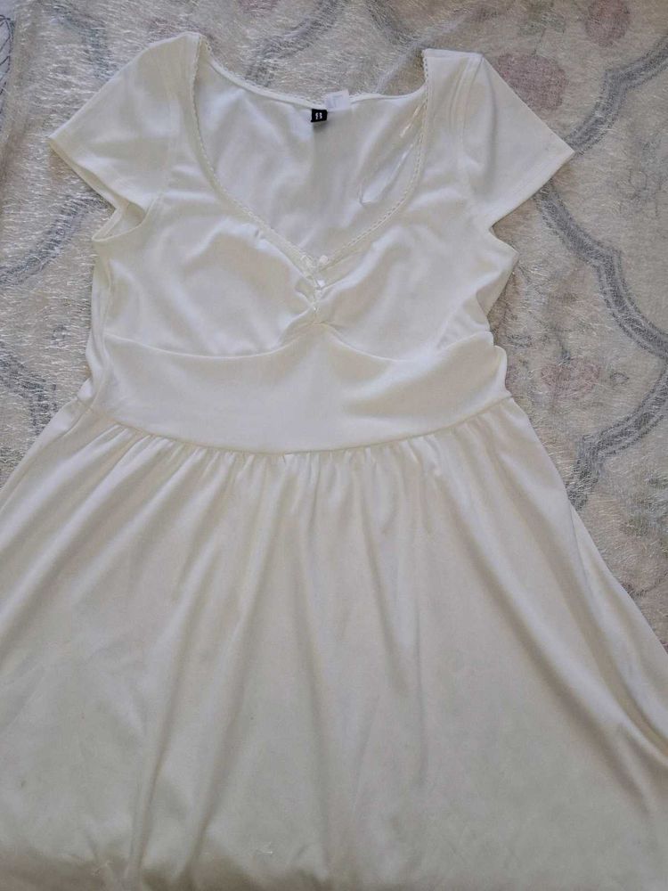 Elegant White Sundress