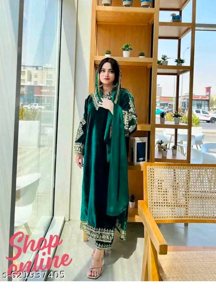 Elegant Green Kurta Set