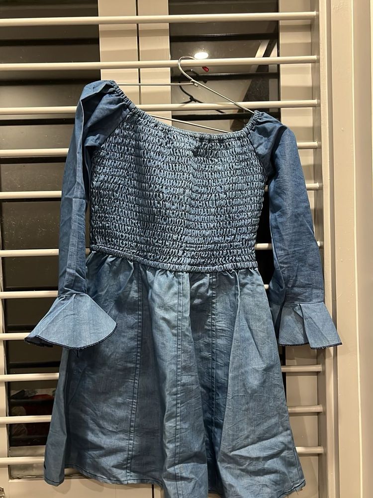 Denim Mini Dress