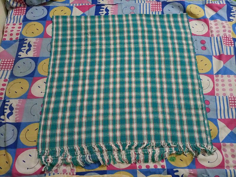 Checked Cotton towel