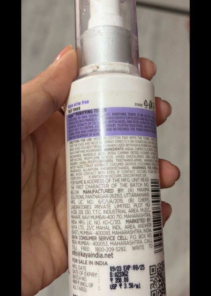 Kaya Purifiying Tone