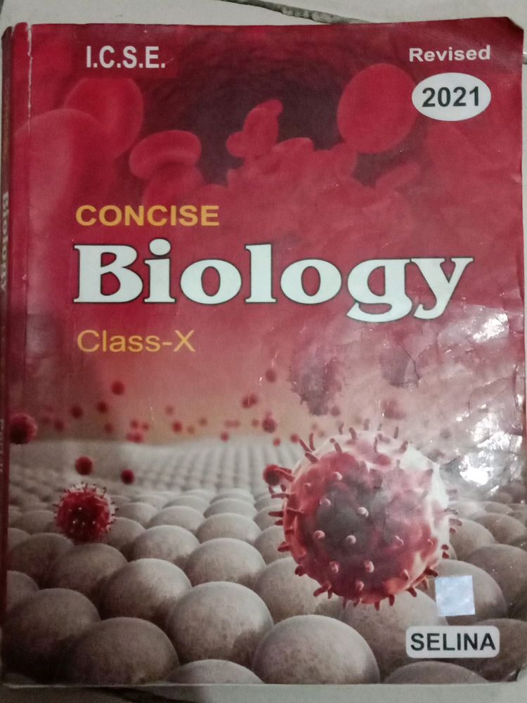Icse Class 10 Biology Book