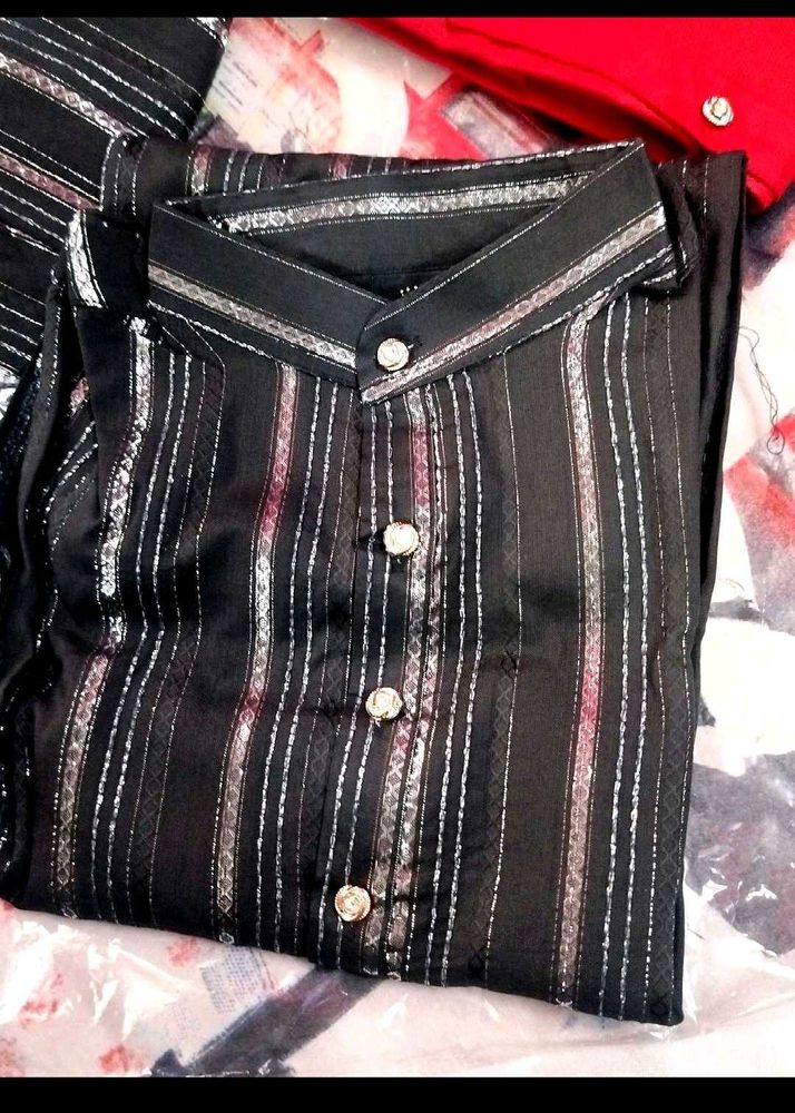 Elegant Black kurta