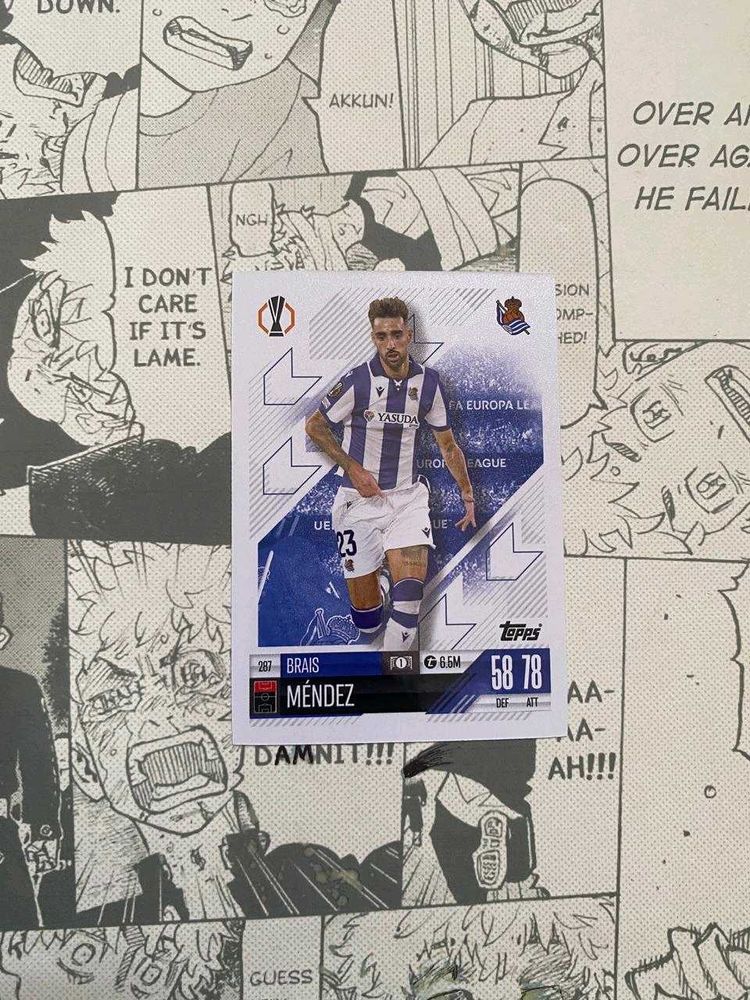 Mendez Match Attax Base Card