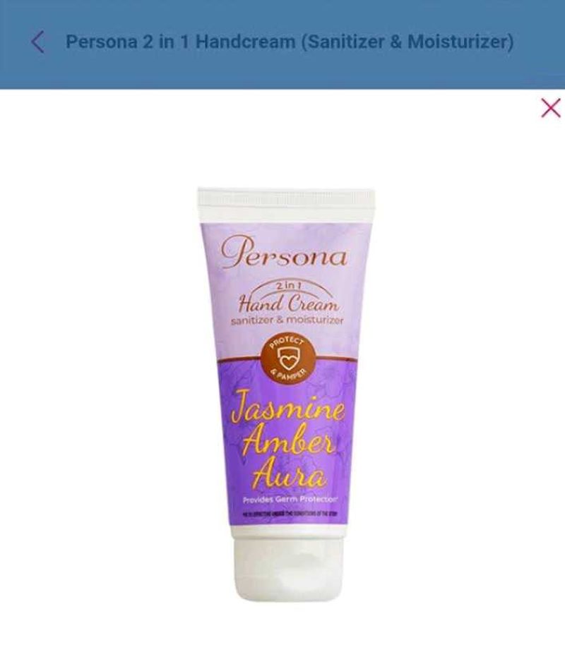 Persona Hand Cream 2