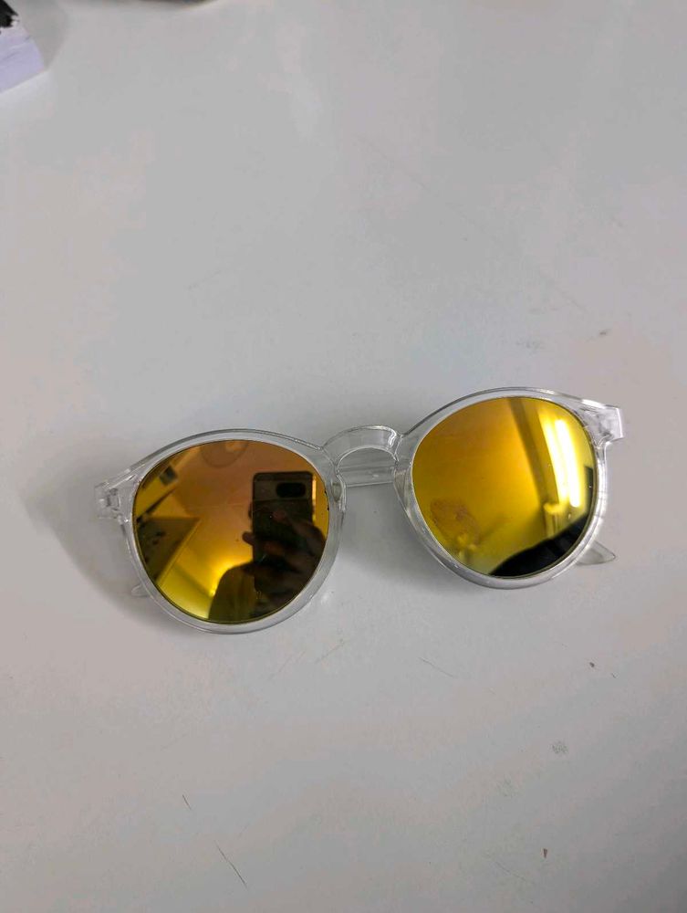 Transparent Frame Sunglasses