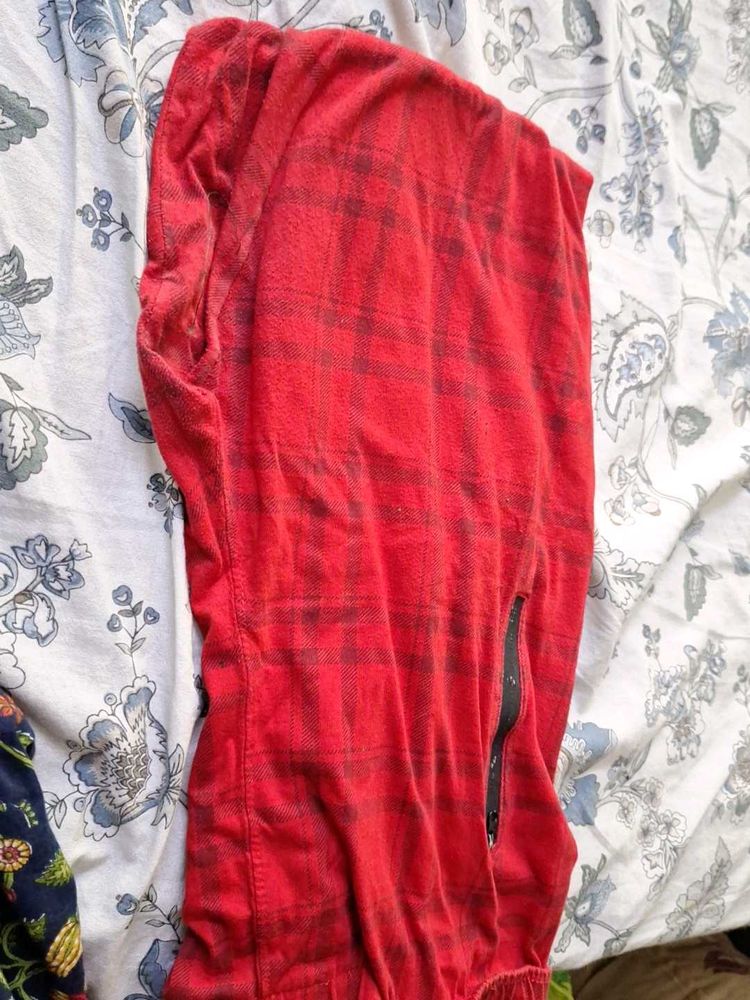 Red Plaid Lounge Pants