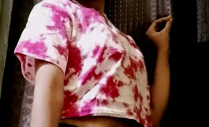 Tie-Dye Crop Top