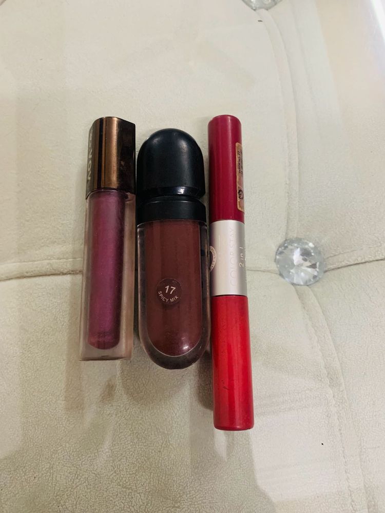 Combo Of 3 Liquid Lipsticks