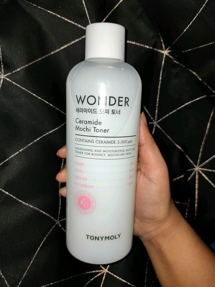 TonyMoly Wonder Ceramide Mochi Toner 💧🌬️