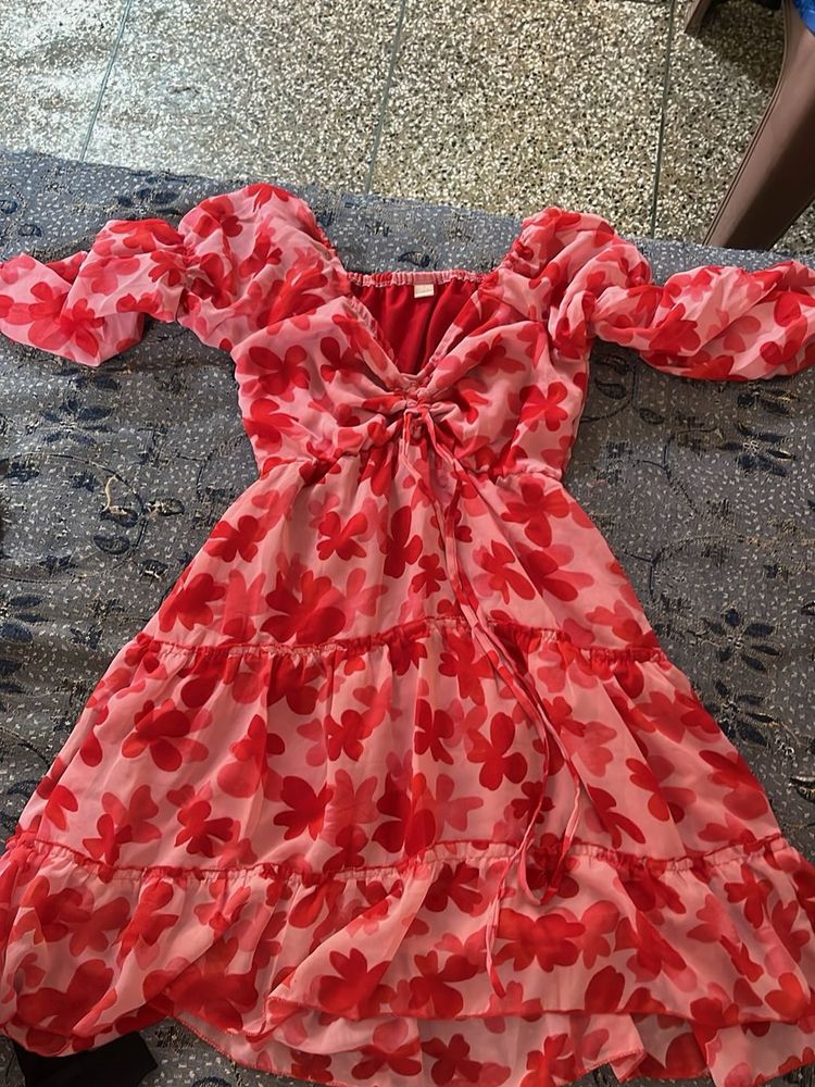 Floral Mini Dress