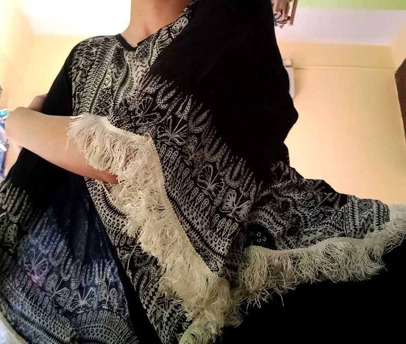 Black n White Kaftan