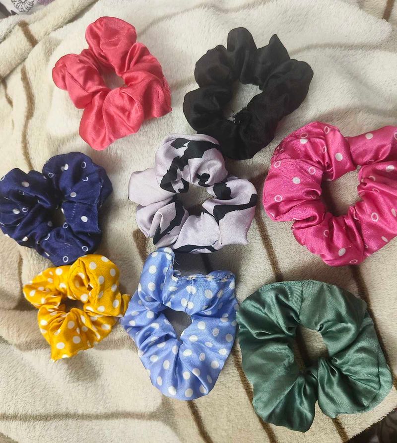 Satin Scrunchies