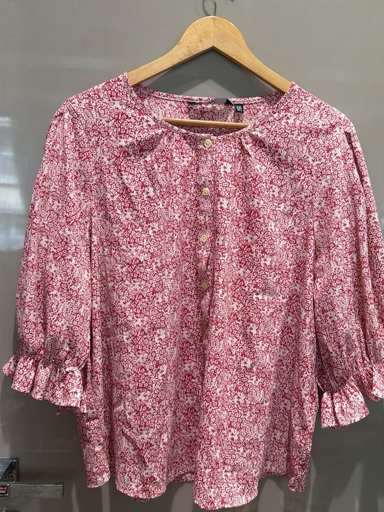 Floral Print Blouse