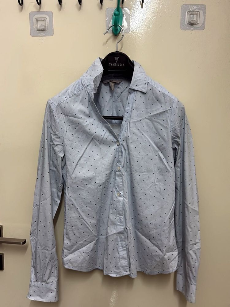 H&amp;M Ice blue Shirt In XS