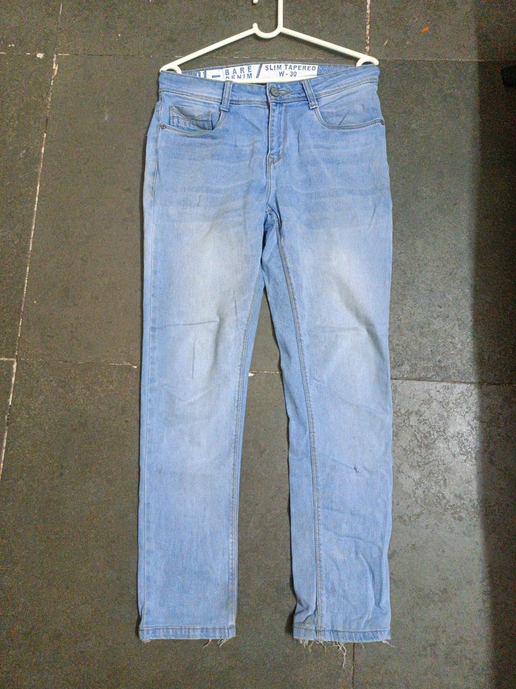 Bare Denim Size 30 Slightly Damaged Pn Back Side