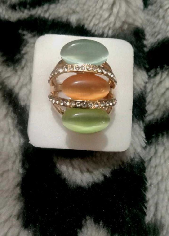 Boho Chic Gemstone Ring