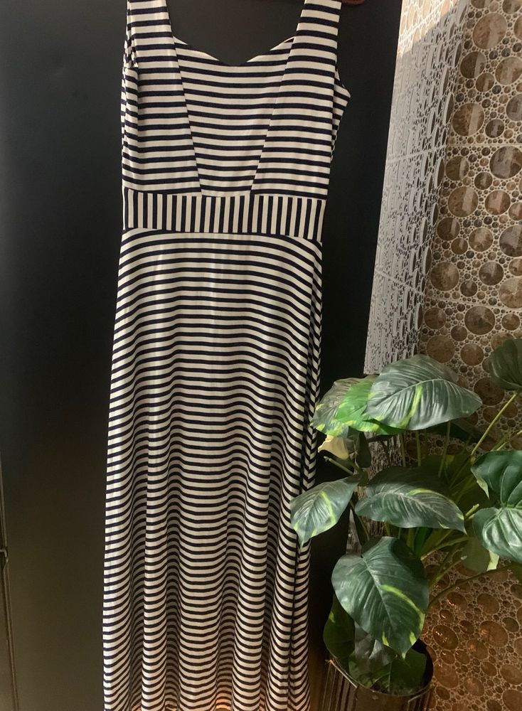 Striped Maxi Dress