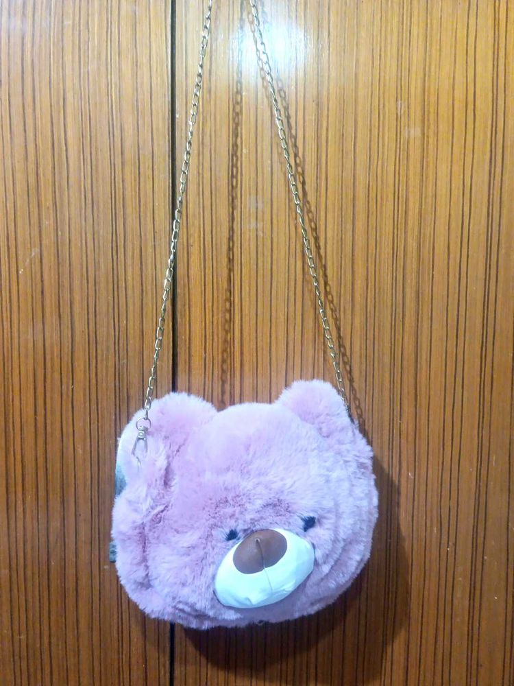 Lovely Nude Pink Sling Bag