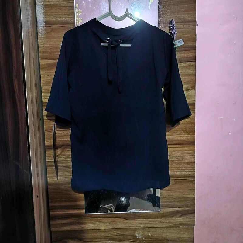 Navy Blue Top