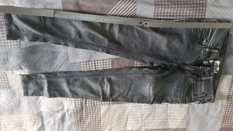 Gray Denim Jeans