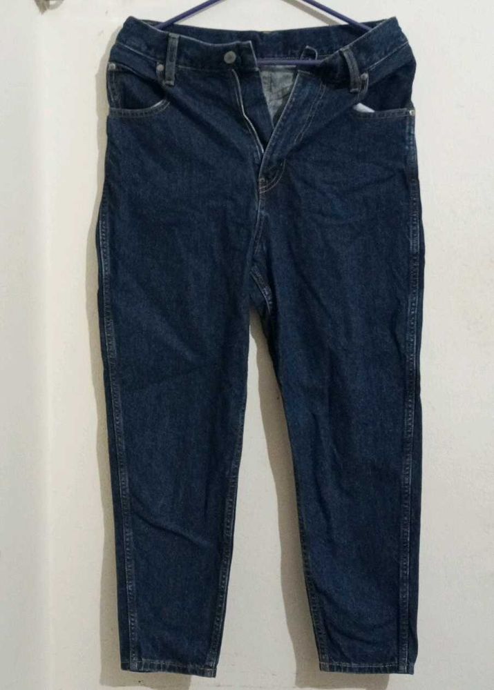 Dark Blue Denim Jeans
