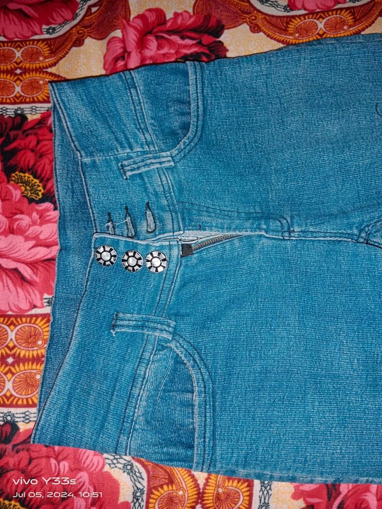 Butterfly Blue Jeans